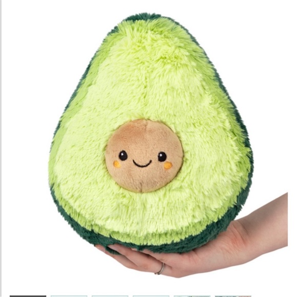 Avocado Squishable plush toy. The brand is Squishables. - Picture 1 of 8